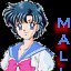 Mall sign: Sailor Mercury (Top)