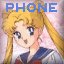 Phone sign: Sailor Moon