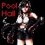 Pool Hall sign: Tifa from Final Fantasy 7 (Top)