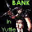 Bank sign: Yuffie from Final Fantasy 7 (Top)